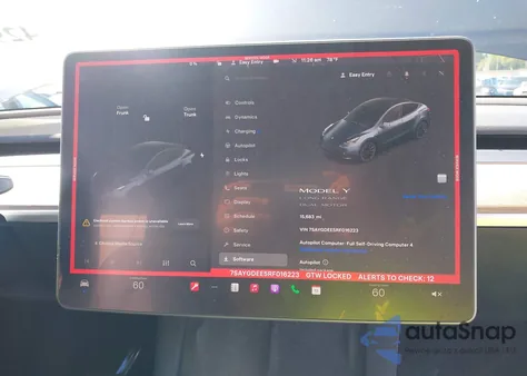 2024 Tesla Model Y Long Range Dual Motor All-Wheel Drive из США, поврежденный, VIN 7SAYGDEE5RF016223